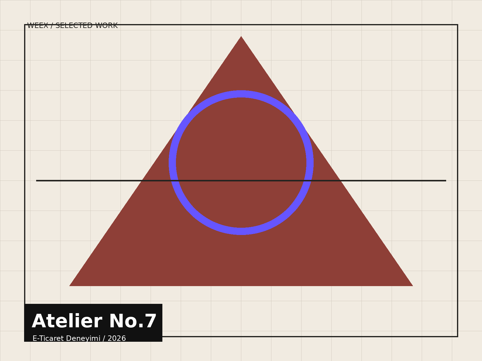 Atelier No.7 proje kapağı